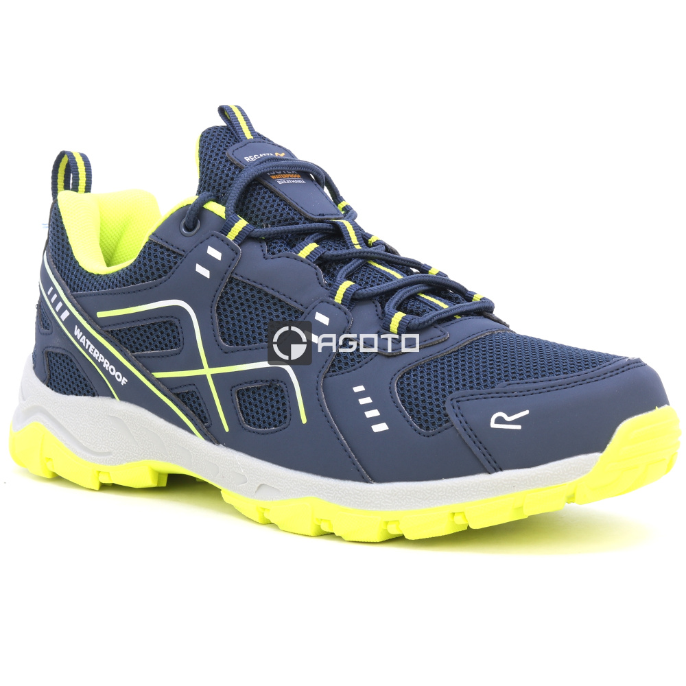 detail REGATTA Vendeavour blaue Herren luftige und bequeme Outdoor-Schuhe