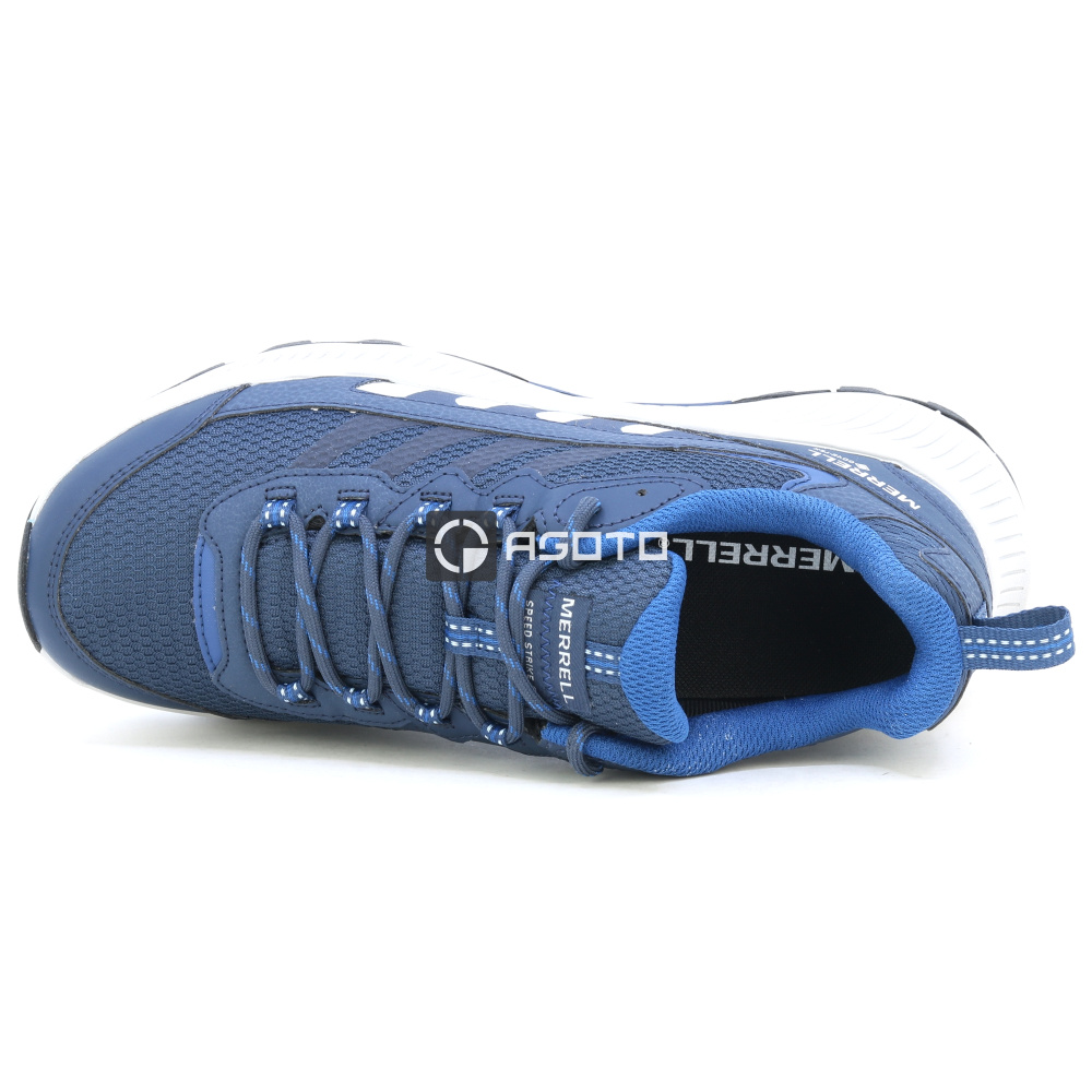 detail MERRELL Speed Strike 2 GTX blaue Herren-Outdoorschuhe mit Gore-Tex®-Membran