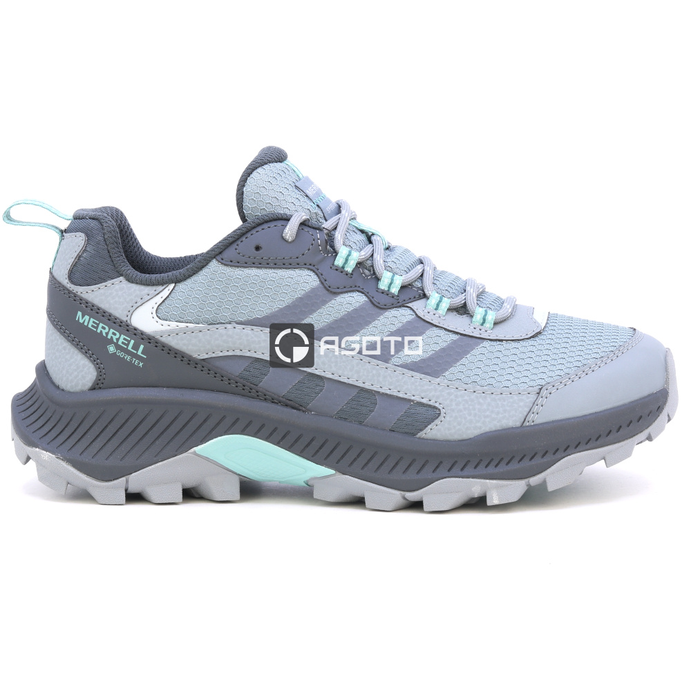 detail MERRELL SPEED STRIKE 2 GTX grüne Damen-Outdoorschuhe mit Gore-Tex®-Membran
