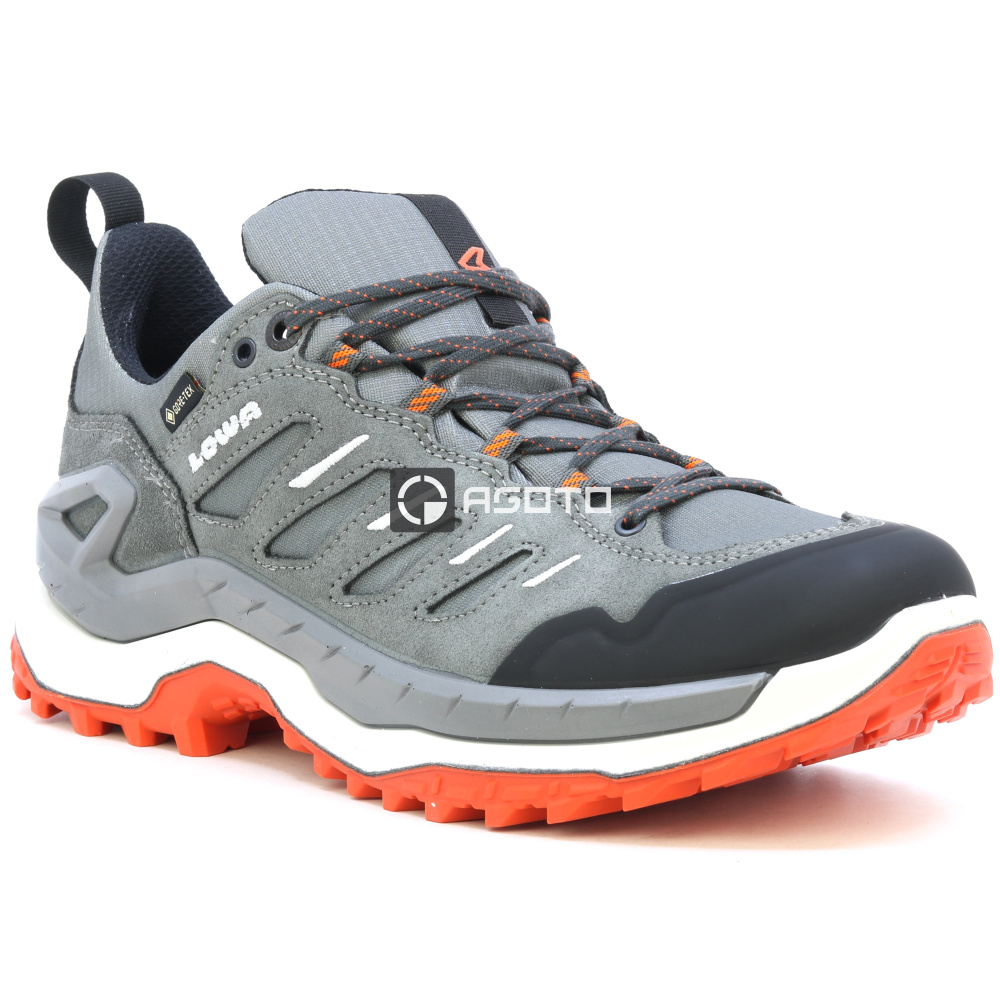 detail LOWA Innovo GTX Lo graue Herren-Outdoorschuhe, Gore-Tex® Membran