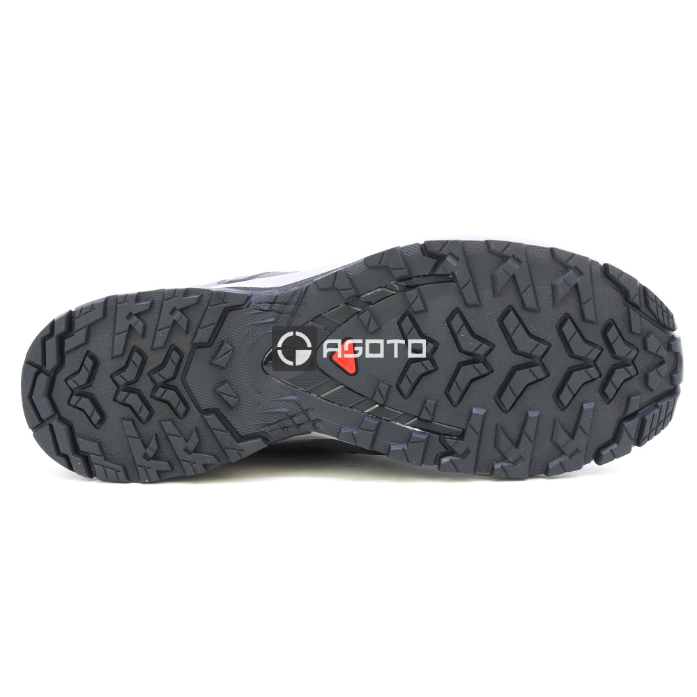 detail SALOMON XA PRO 3D V9 W schwarze leichte Damen-Outdoor-Schuhe mit hoher Atmungsak