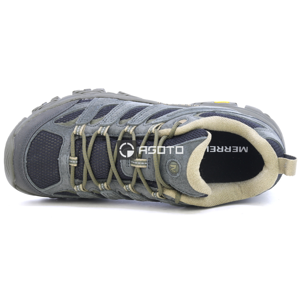 detail MERRELL MOAB 3 M black schwarze Herren Leder Outdoor-Schuhe nicht nur zum Trekki
