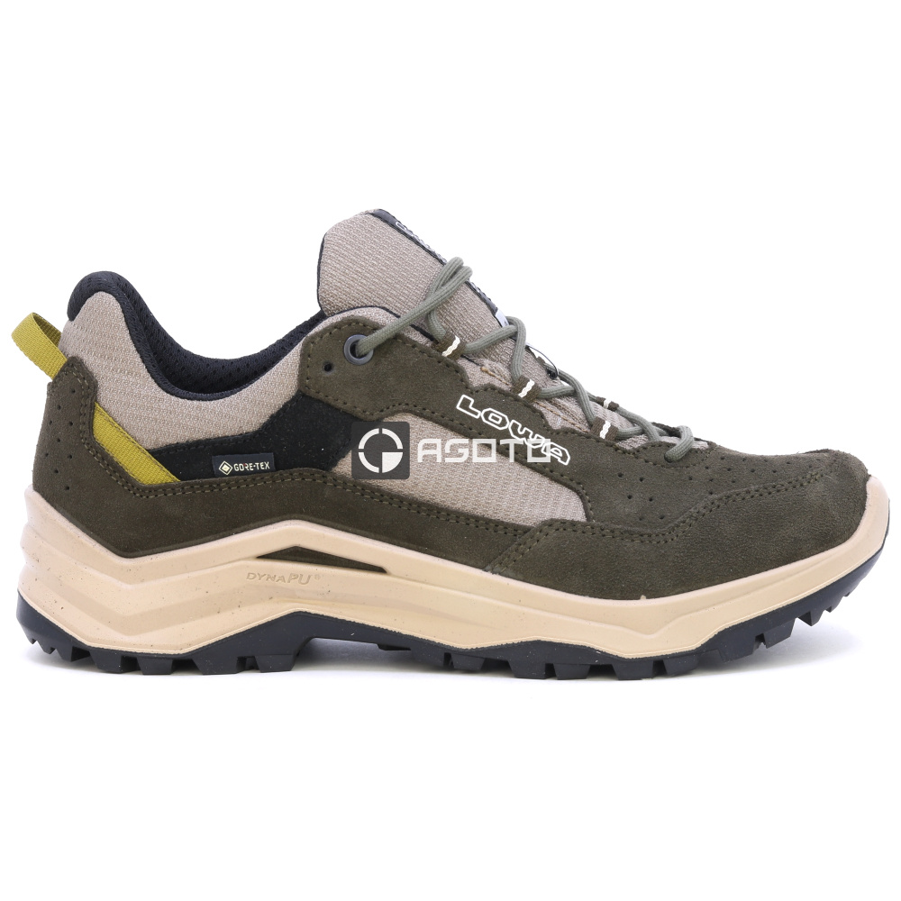 detail LOWA Ventierra GTX braune Herren Leder Outdoor-Schuhe mit Gore-Tex® Membran