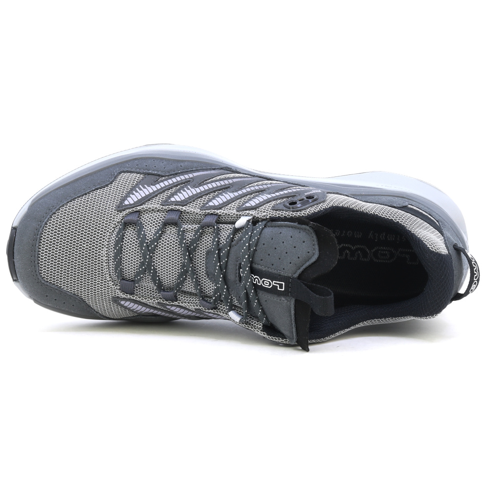 detail LOWA Maddox Pro LO graue Herren Outdoor-Schuhe, leicht und atmungsaktiv, Sommera