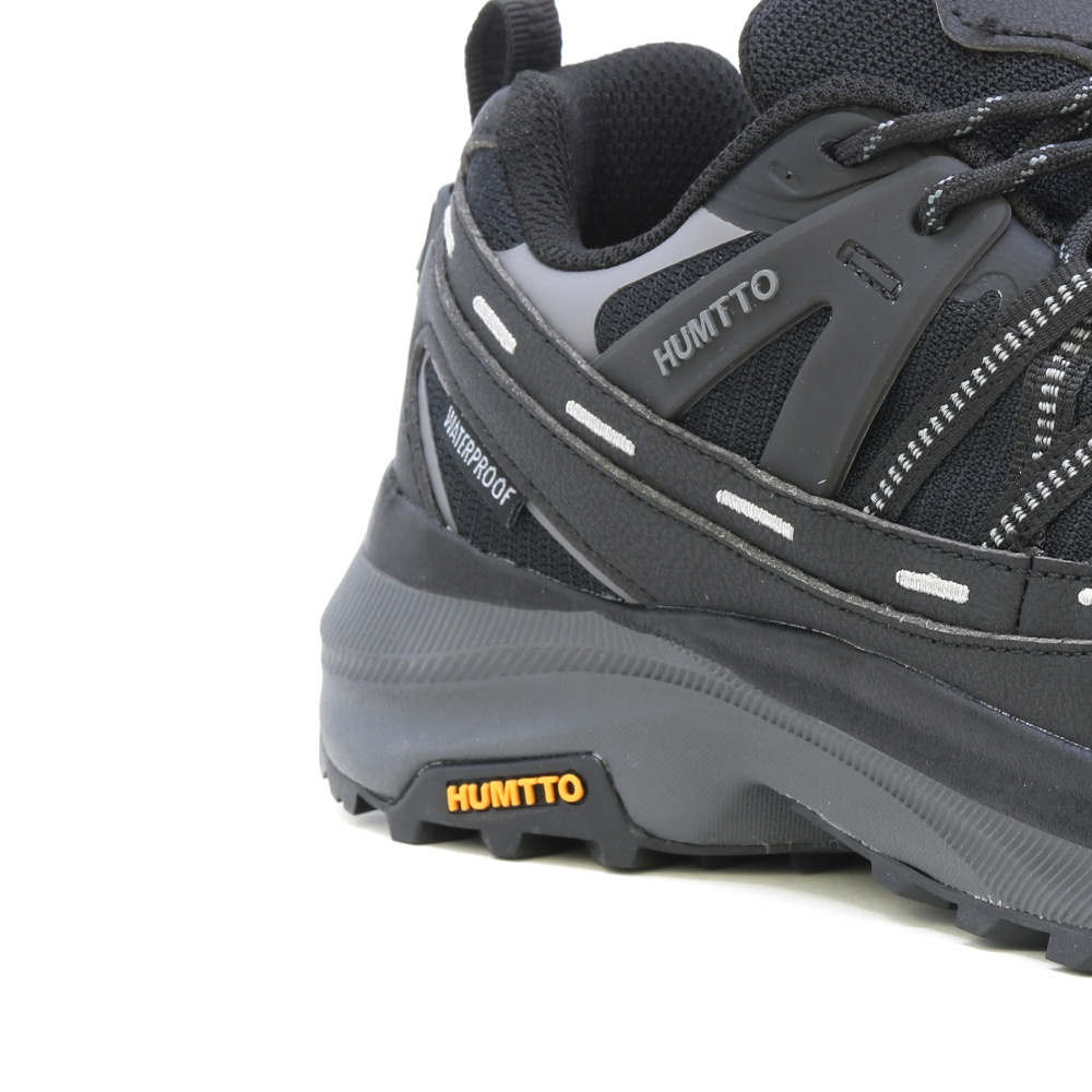 detail HUMTTO Daren schwarze Herren Outdoor-Schuhe mit wasserdichter Membran, atmungsak