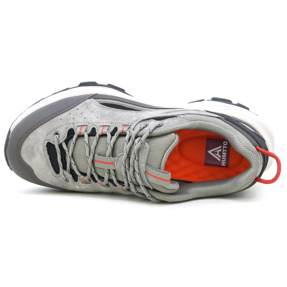 detail HUMTTO Eliot schwarze Herren Leder-Outdoor-Schuhe, Humtto-Tex Membran