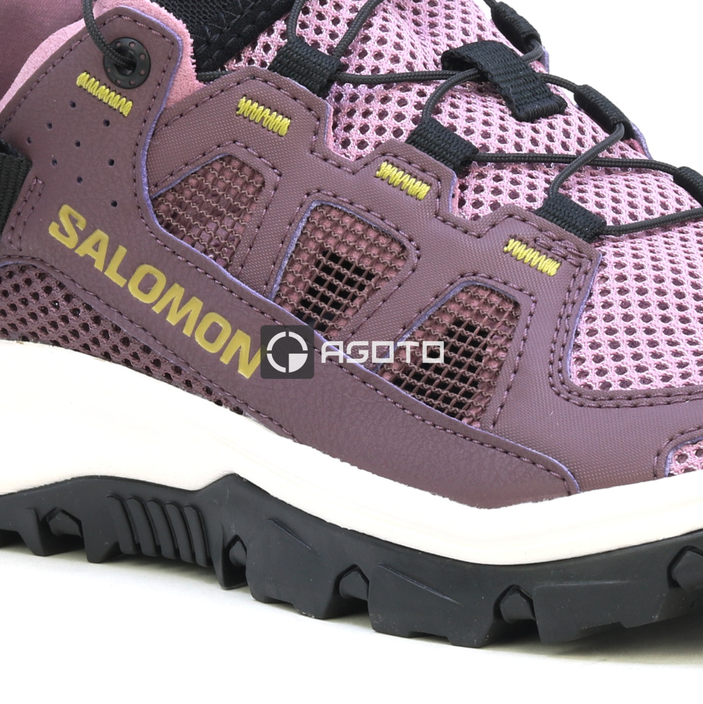 detail SALOMON Techamphibian 5 W violette Damen Sommer-Outdoor-Schuhe, leicht und atmun