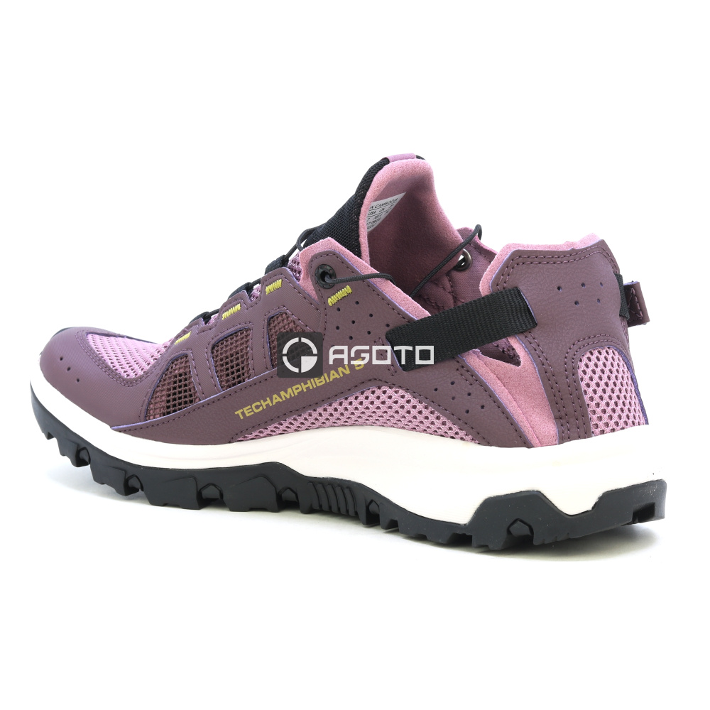 detail SALOMON Techamphibian 5 W violette Damen Sommer-Outdoor-Schuhe, leicht und atmun