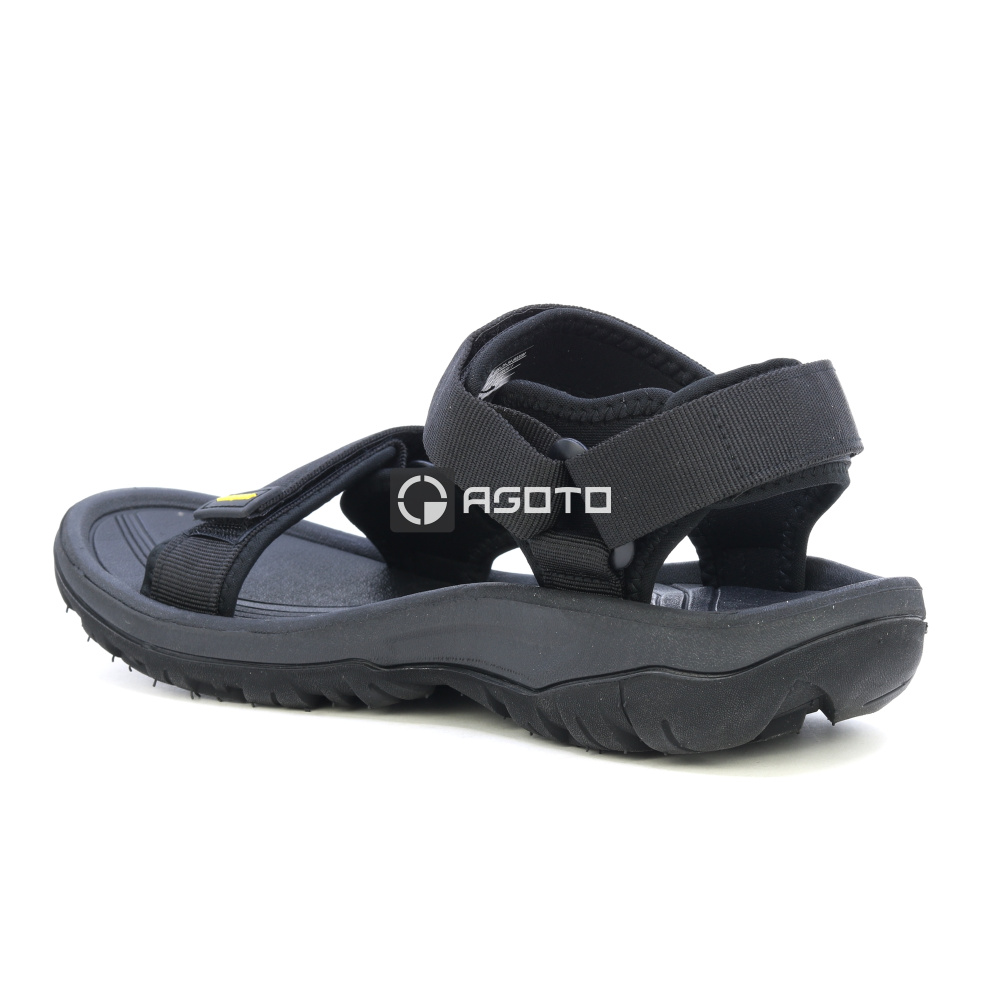 detail GRISPORT Sasso 60 schwarze Herren-Outdoor-Sandale, geländetauglich und besonders