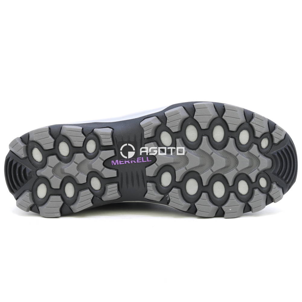 detail MERRELL Claypool 2 Sport GTX schwarze Damen-Outdoor-Schuhe, Gore-Tex®-Membran