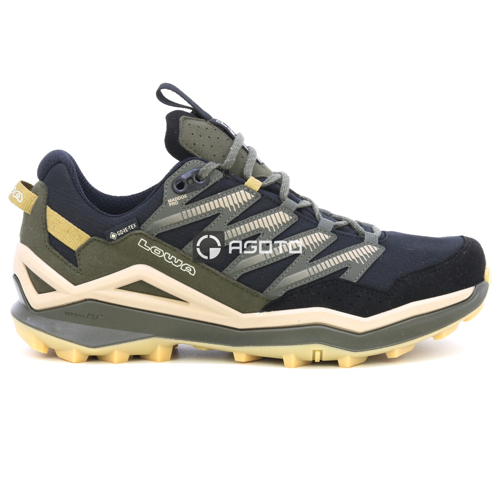 detail LOWA MADDOX PRO GTX LO olivgrüne Herren Outdoor-Schuhe mit Gore-Tex® Membran