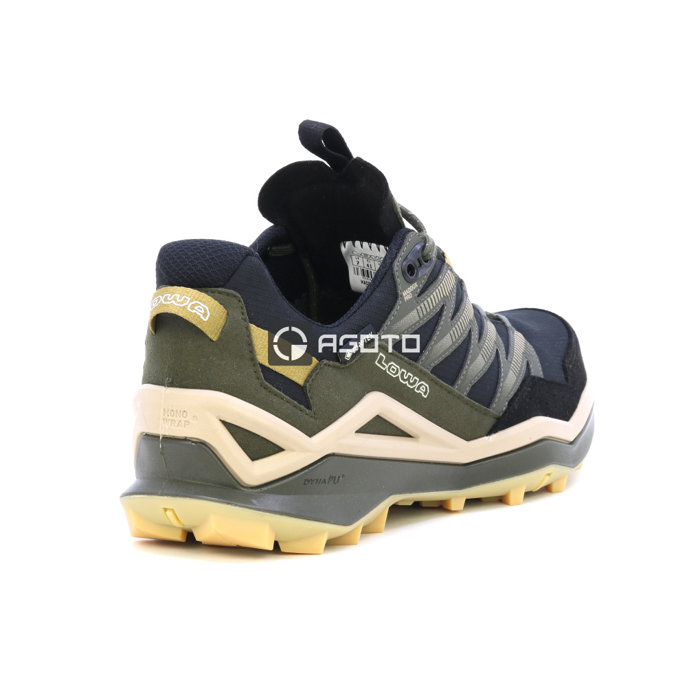 detail LOWA MADDOX PRO GTX LO olivgrüne Herren Outdoor-Schuhe mit Gore-Tex® Membran