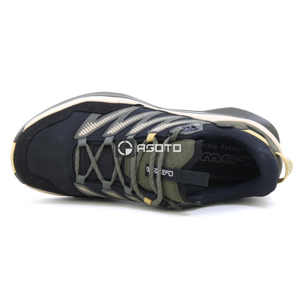 detail LOWA MADDOX PRO GTX LO olivgrüne Herren Outdoor-Schuhe mit Gore-Tex® Membran
