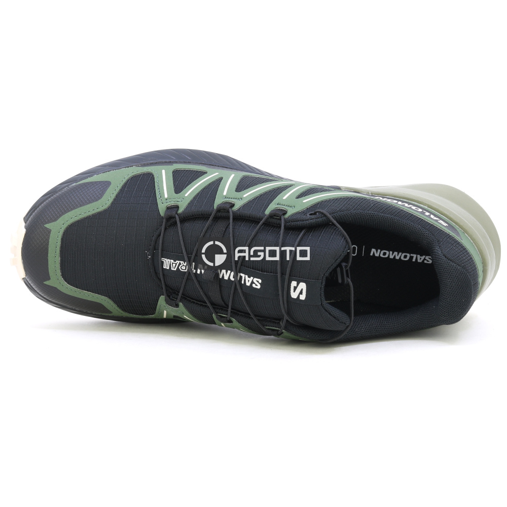 detail SALOMON Speedcross Peak Black schwarze Herren Outdoor-Schuhe