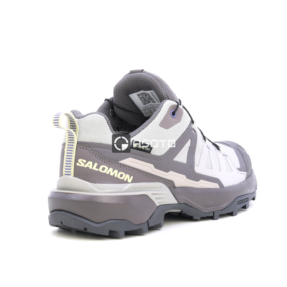 detail SALOMON X Ultra 360 GTX W graue Damen-Outdoorschuhe, Gore-Tex-Membran