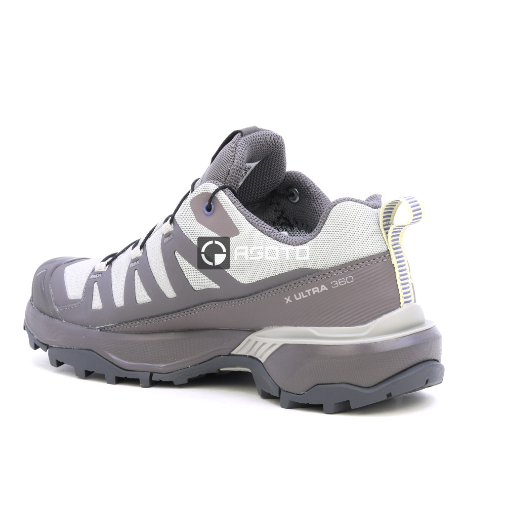detail SALOMON X Ultra 360 GTX W graue Damen-Outdoorschuhe, Gore-Tex-Membran