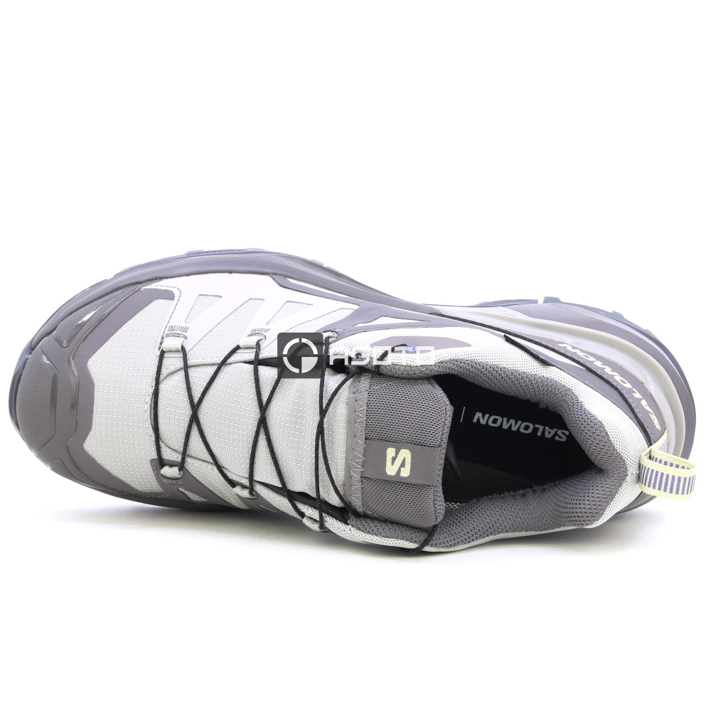 detail SALOMON X Ultra 360 GTX W graue Damen-Outdoorschuhe, Gore-Tex-Membran