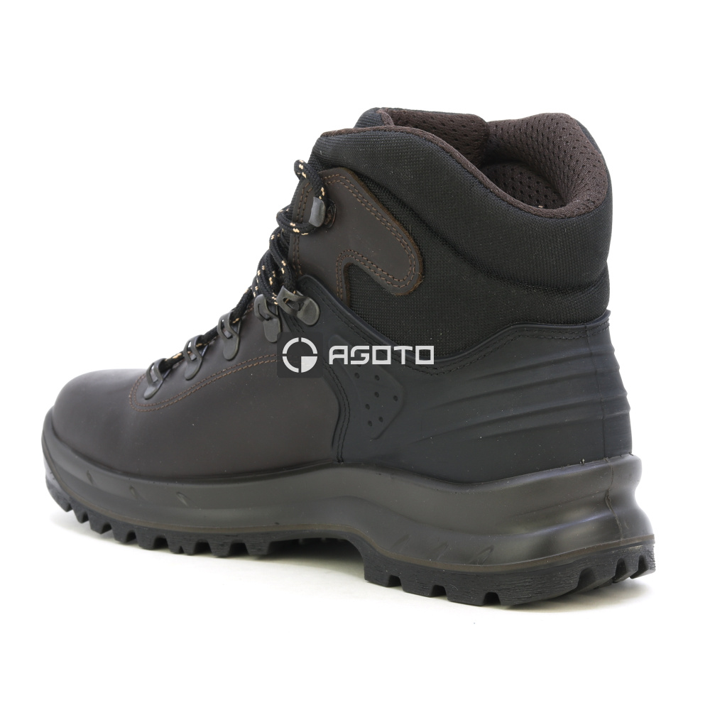 detail GRISPORT Castore braune volllederne Herren-Outdoor-Schuhe mit Gritex®-Membran