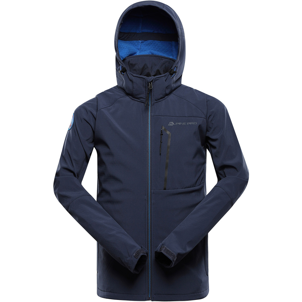 detail Jacke ALPINE PRO Hoor membrane SOFT-SHELL WINDBARRIER DWR 8000 mm