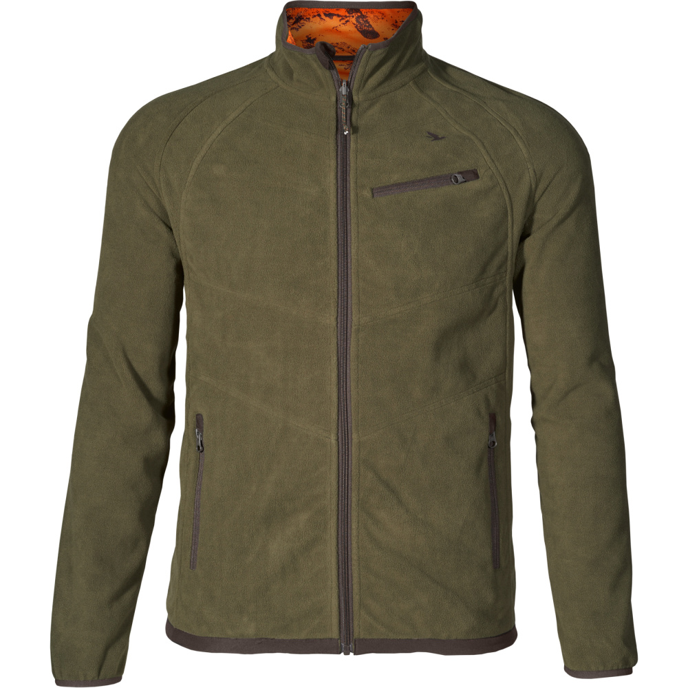 detail SEELAND Vantage Reversible olivgrüne Herren-Wendejacke mit SEETEX®-Membran