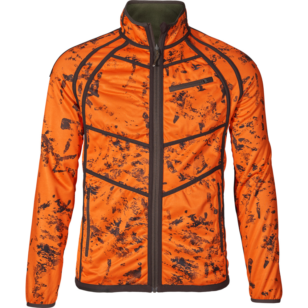 detail SEELAND Vantage Reversible olivgrüne Herren-Wendejacke mit SEETEX®-Membran
