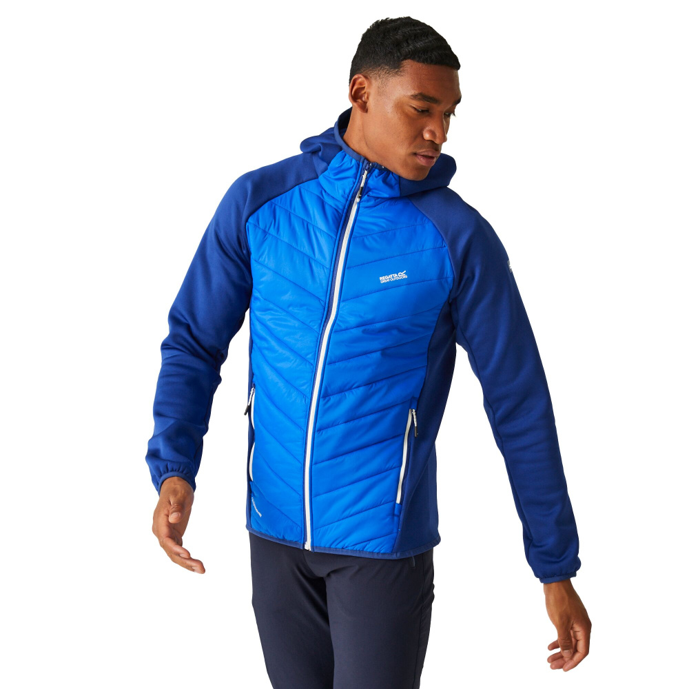 detail REGATTA Andreson VIII Hybrid blaue Herren Outdoorjacke für alle Jahreszeiten