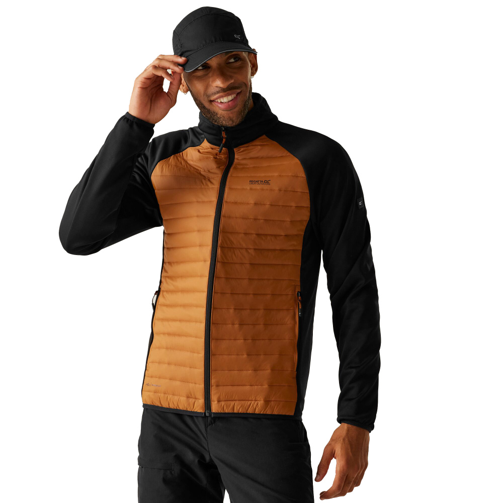 detail REGATTA Clumber Hybrid braune Herren-Outdoorkeuze für den ganzjährigen Einsatz