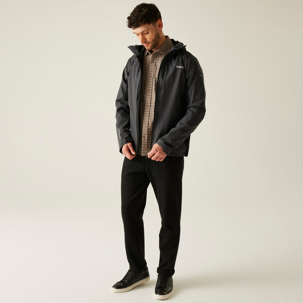 detail REGATTA Birchdale II graue Herren-Outdoorkeuze mit Isotex-Membran, Wassersäule 1