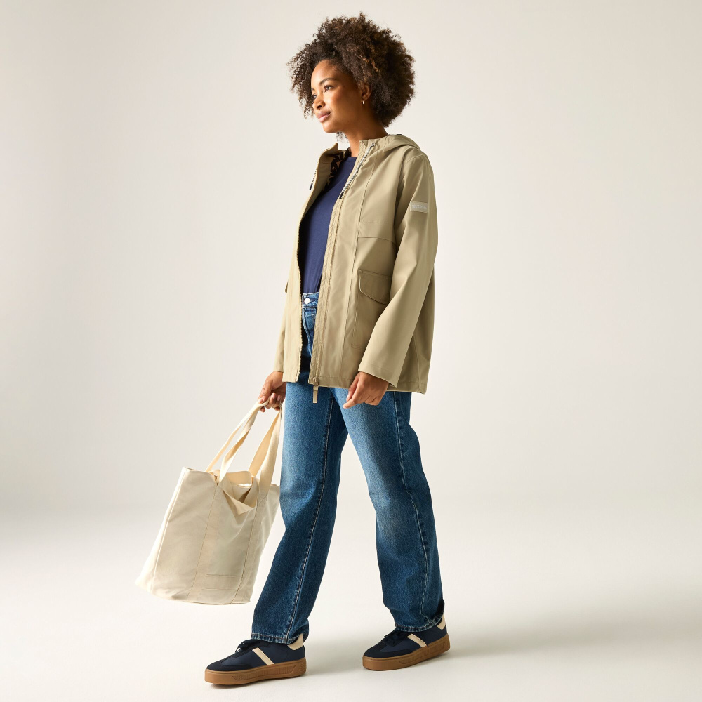 detail REGATTA Orlea beige Damen Freizeitjacke wasserdicht, Isotex 15000 mm