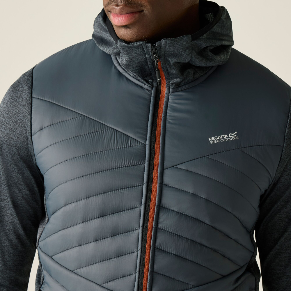 detail REGATTA Andreson Hybrid blaue Herren-Outdoorjacke für das ganze Jahr