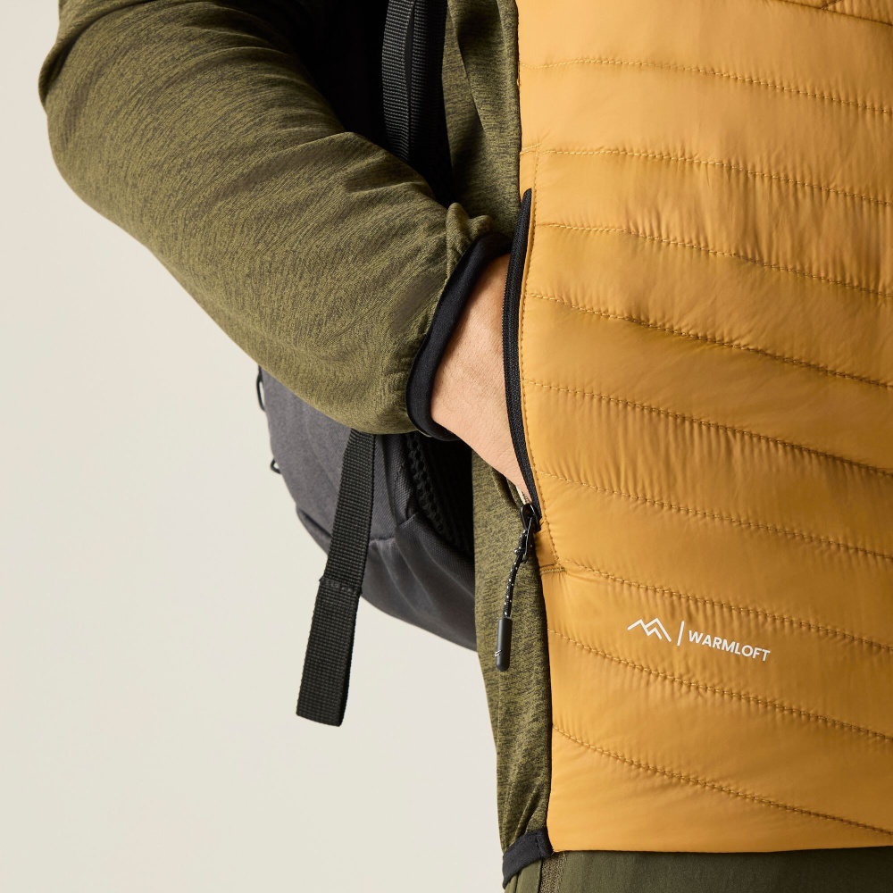 detail REGATTA Andreson Hybrid beige Herren-Outdoorjacke für das ganze Jahr
