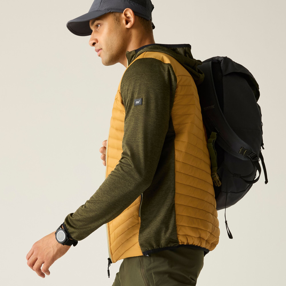 detail REGATTA Andreson Hybrid beige Herren-Outdoorjacke für das ganze Jahr