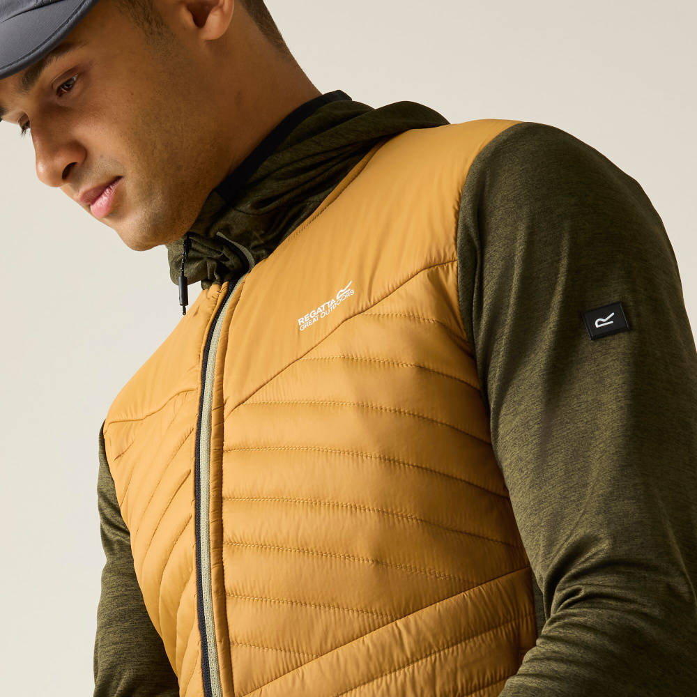 detail REGATTA Andreson Hybrid beige Herren-Outdoorjacke für das ganze Jahr