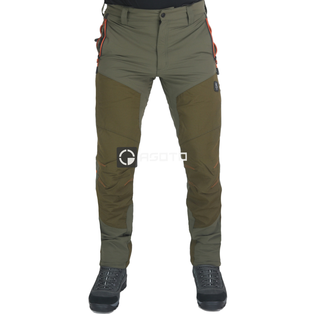 detail Berufshose KAPRIOlL Tech Stretch olive