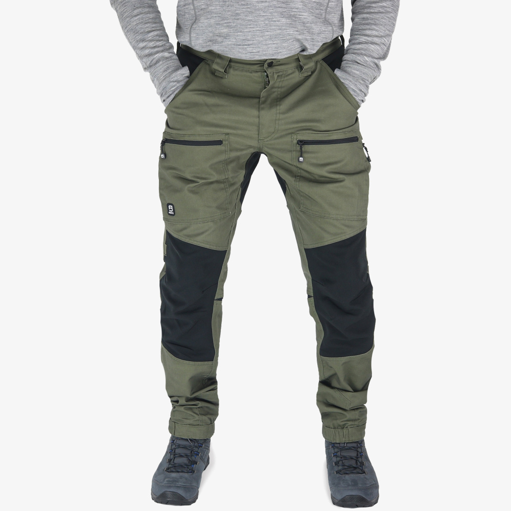 detail Trekkinghose Herren Asoto Northsky Green WR water-resistant