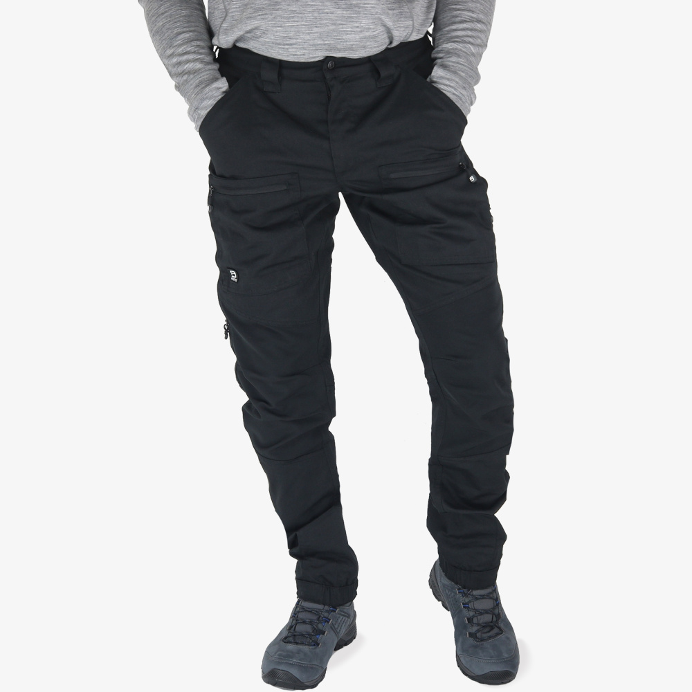 detail Trekkinghose Herren Asoto Northsky Black WR water-resistant
