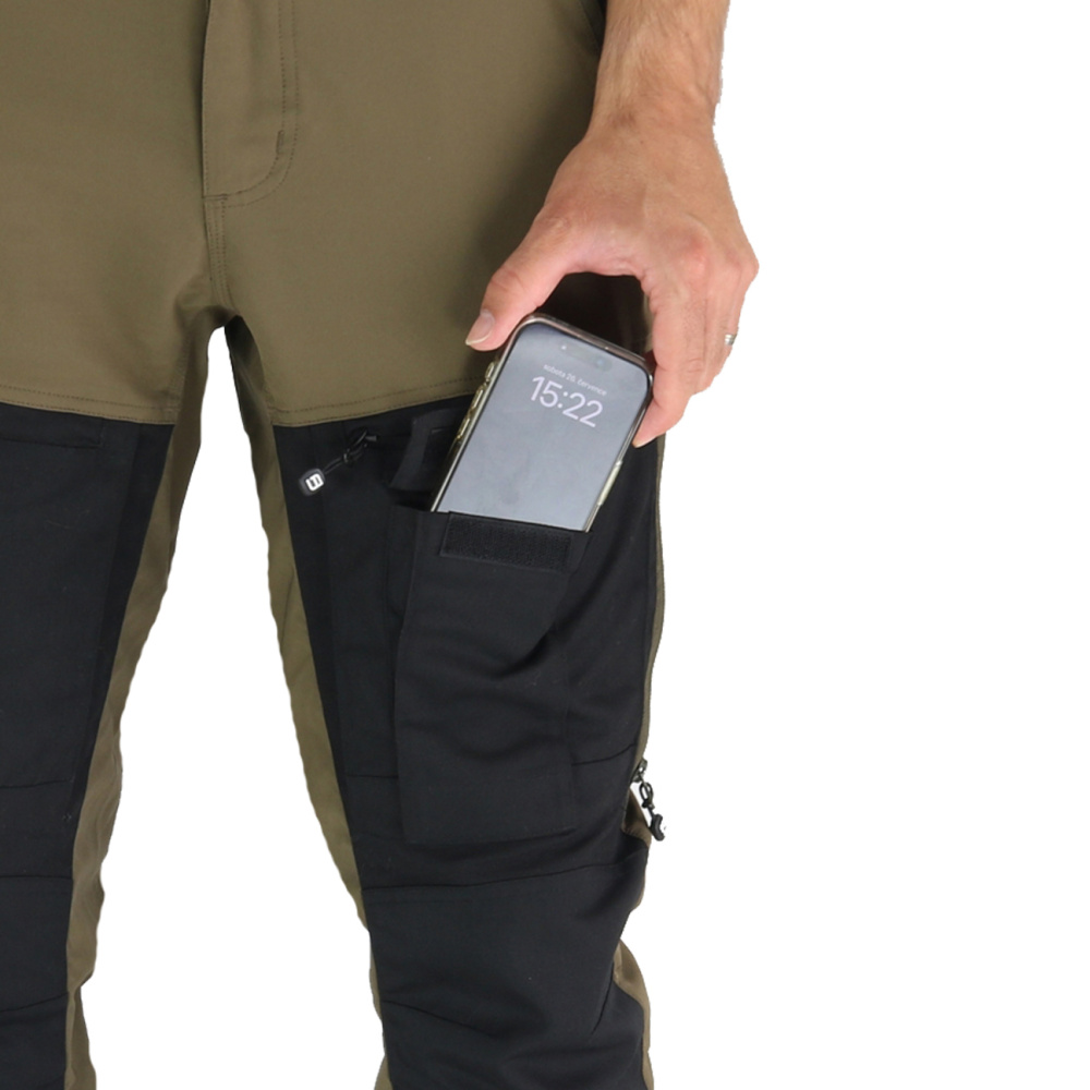 detail Asoto Vattern Zip-Off Herren Outdoorhose DWR und abnehmbaren Hosenbeinen 2-in-1