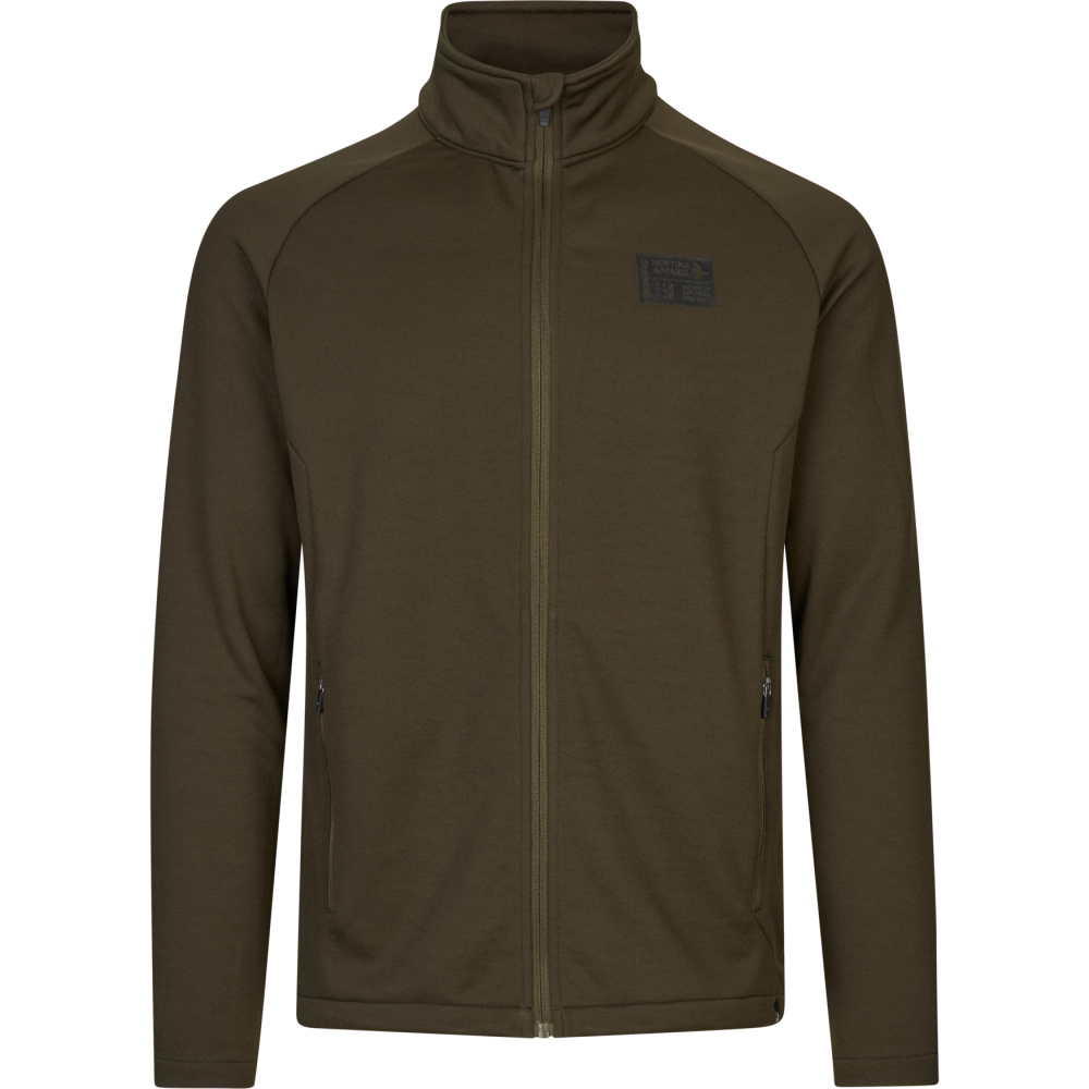 detail SEELAND Denmark Tidal olivgrüne Herren-Outdoorjacke, komfortabel, 4-Wege-Stretch