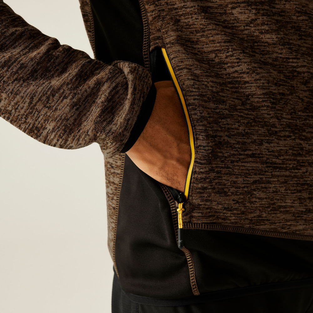 detail REGATTA Alven braune Herren Funktions-Outdoorjacke, leicht für Trekking, Fahrrad