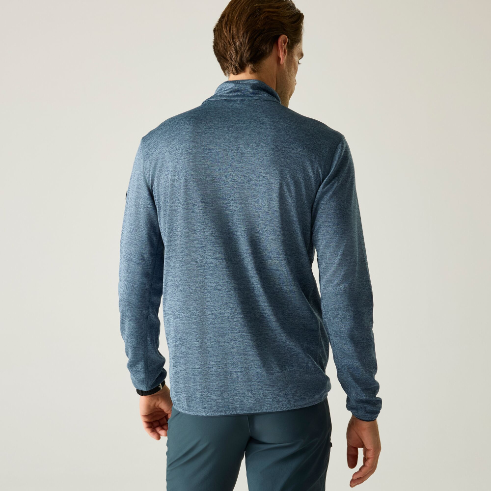 detail REGATTA Hillden blaue Herren-Funktionsjacke