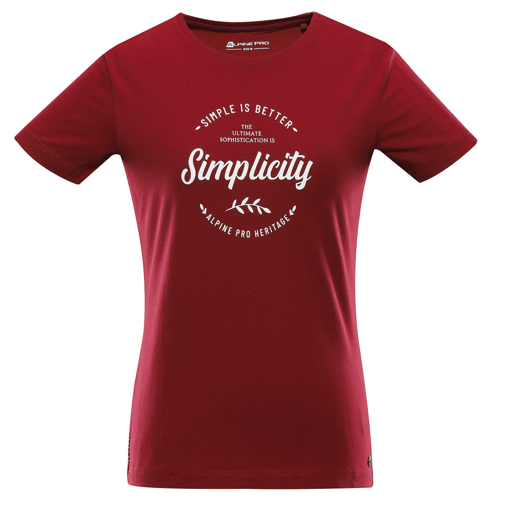 detail Damen T-Shirt ALPINE PRO Allona Stretch