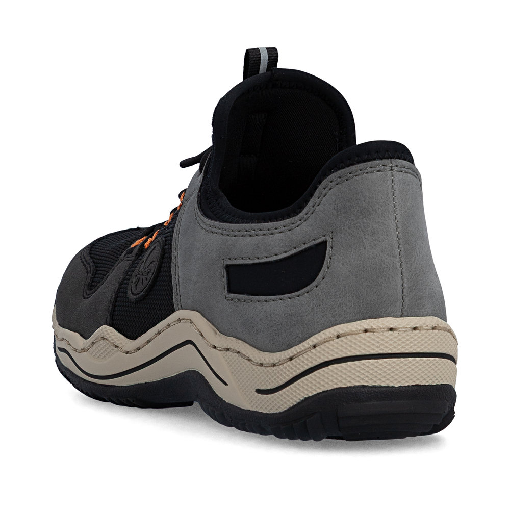 detail RIEKER L0593-00 schwarze bequeme Damen-Sneaker mit Antistress-Technologie