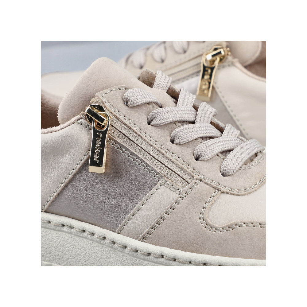 detail RIEKER N9909-60 beige Damen-Sneaker mit Antistress-Technologie