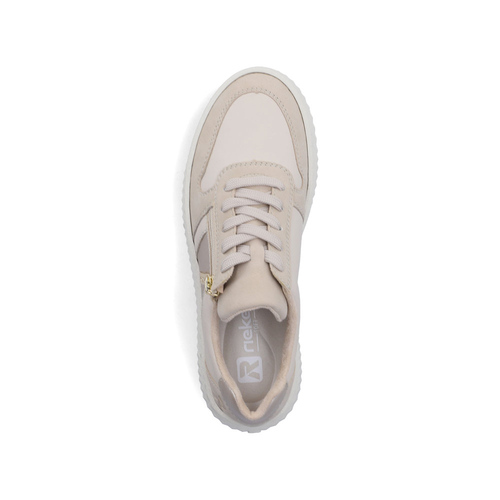 detail RIEKER N9909-60 beige Damen-Sneaker mit Antistress-Technologie