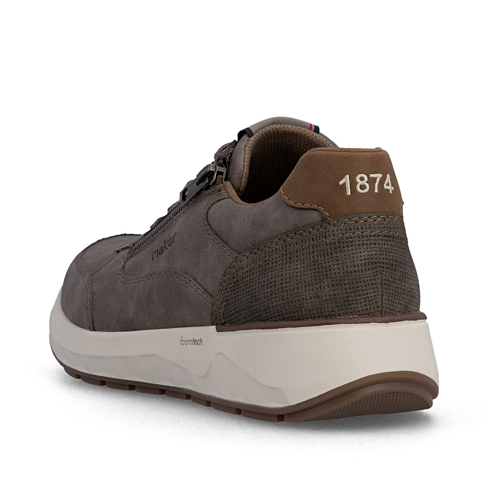 detail RIEKER 11504-64 braune Herren-Sneaker mit Antistress-Technologie