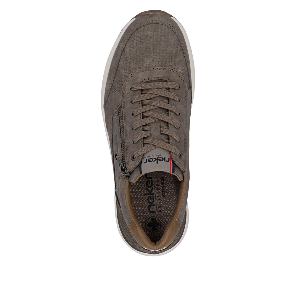 detail RIEKER 11504-64 braune Herren-Sneaker mit Antistress-Technologie