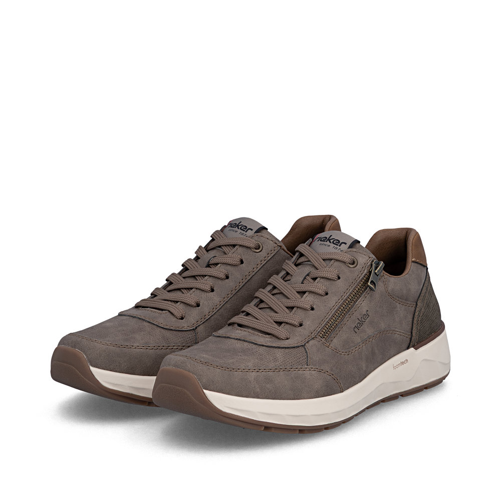 detail RIEKER 11504-64 braune Herren-Sneaker mit Antistress-Technologie
