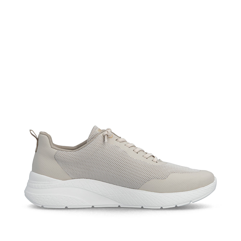 detail RIEKER M8551-60 beige Damen atmungsaktive Sneaker mit Antistress-Sohle