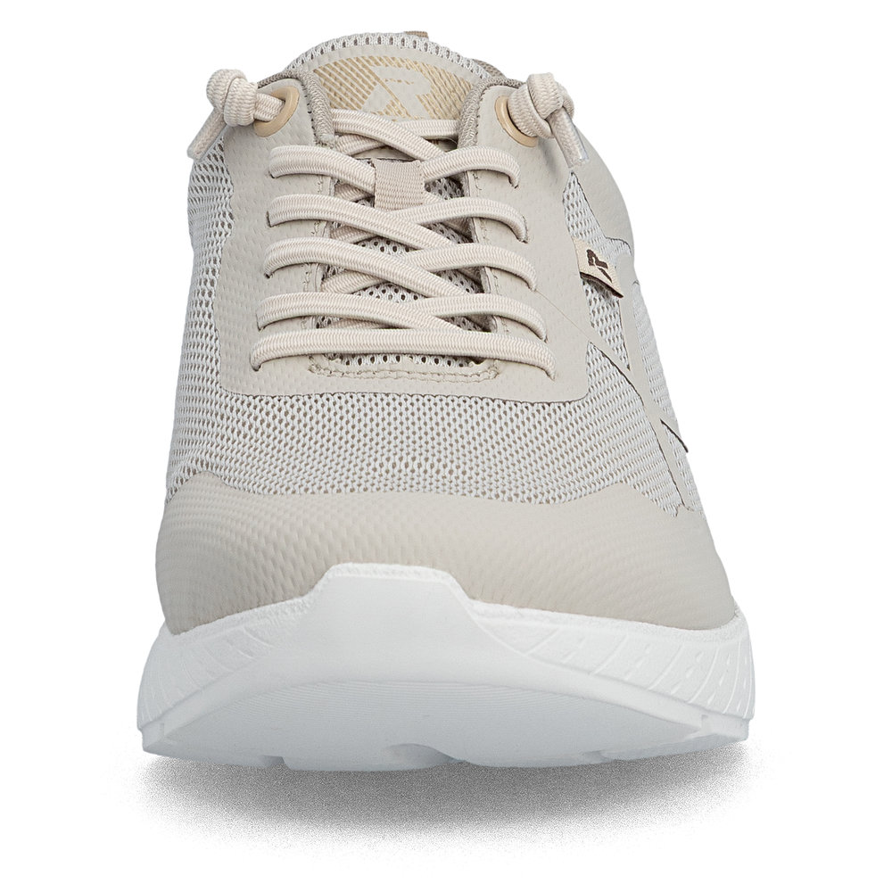 detail RIEKER M8551-60 beige Damen atmungsaktive Sneaker mit Antistress-Sohle