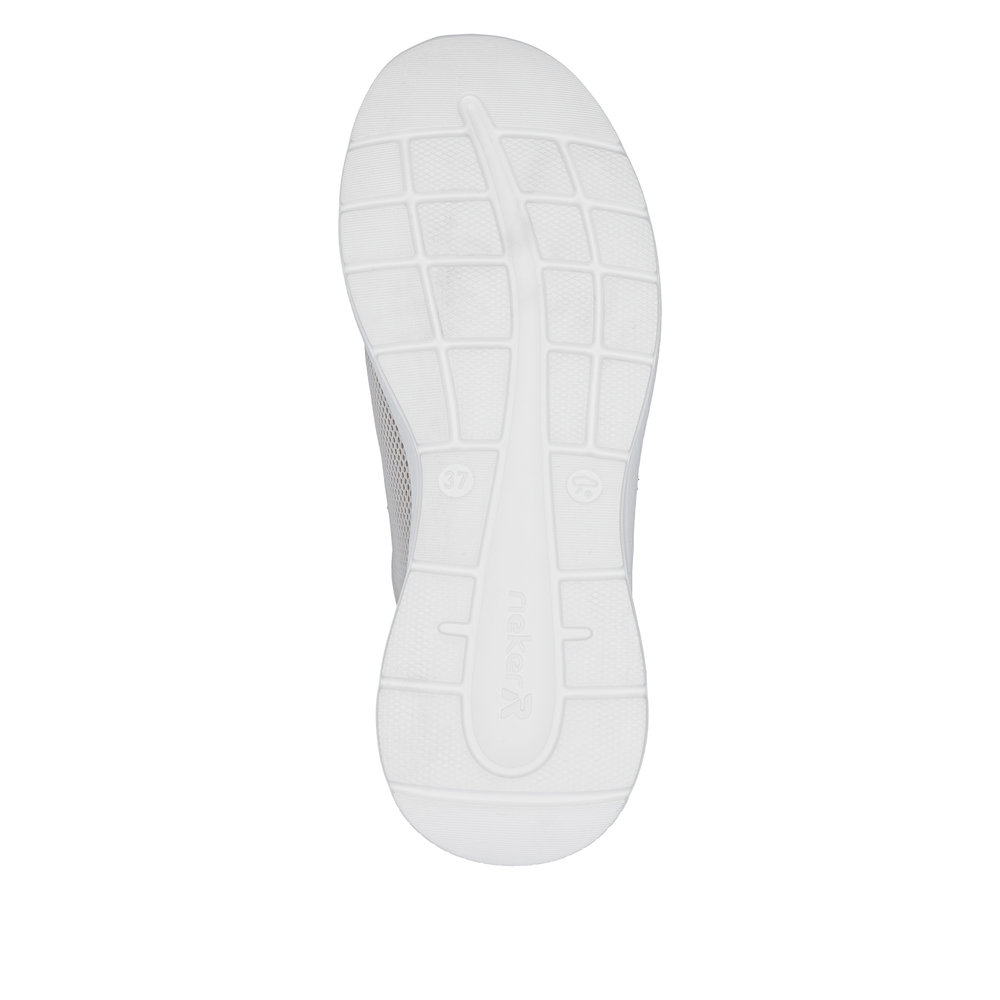 detail RIEKER M8551-60 beige Damen atmungsaktive Sneaker mit Antistress-Sohle